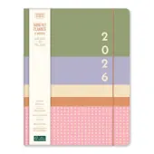 Color Block Monthly 2026 Planner