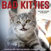 Just Bad Kitties 2026 Wall Calendar