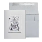Regal King Father's Day Greeting Card