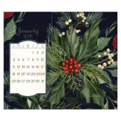 Midnight Garden Postcard 2026 Desk Calendar