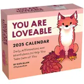 You Are Loveable 2025 Desk Calendar