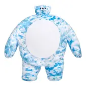 Tiny Headed Tye Dye Bear Trippy Pip 15in