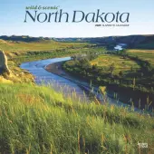North Dakota 2025 Wall Calendar