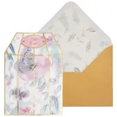 Butterfly in Frame Birthday Card