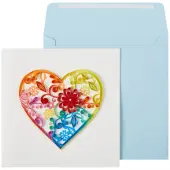 Heart Quilling Greeting Card