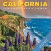 California Travel and Events 2026 Wall Calendar