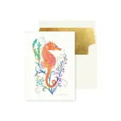 Seahorse Birthday Card