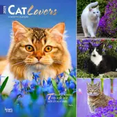 Cat Lovers 2025 Wall Calendar