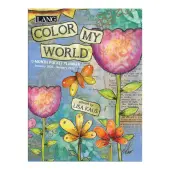 Color My World 2026 Monthly Pocket Planner by Lisa Kaus