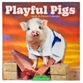 Playful Pigs 2026 Wall Calendar