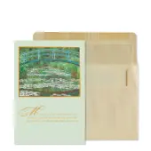 Monet Bridge Birthday Card
