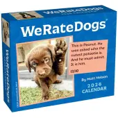 We Rate Dogs 2026 Desk Calendar