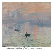 Impressionist of 1874 2026 Wall Calendar