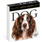 Dog Gallery 2025 Page-a-Day Desk Calendar