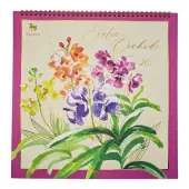 Exotic Orchids 2026 Spiral Wall Calendar
