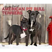 Pit Bull Terriers 2026 Deluxe Wall Calendar