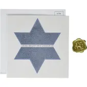 Star Of David Hanukkah Card