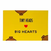 Tiny Headed Postcard