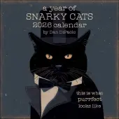 Snarky Cats 2026 Wall Calendar by Dan DiPaolo