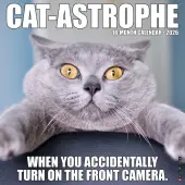 Cat Astrophe 2026 Wall Calendar