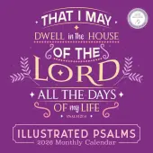 Illustrated Psalms 2026 Wall Calendar