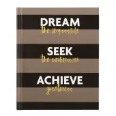 Fitspiration Journal Dream Seek Achieve
