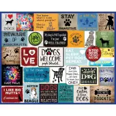 I Love Dogs 1000 Piece Puzzle