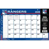 NHL New York Rangers Small 2026 Desk Pad