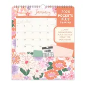 Secret Garden 2026 Pockets Plus Calendar