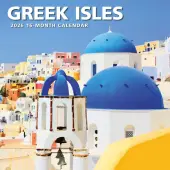 Greek Isles 2026 Wall Calendar