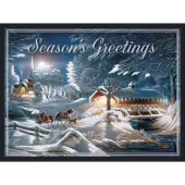 Evening Frost by Terry Redlin Classic Christmas Cards