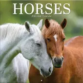 Horses Photo 2026 Wall Calendar