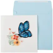 Butterfly Quilling Birthday Card
