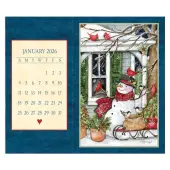 Heart and Home Postcard 2026 Desk Calendar by Susan Winget