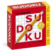 Sudoku 2025 Page-a-Day Desk Calendar