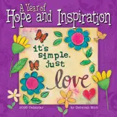 Year of Hope and Inspiration 2026 Mini Wall Calendar