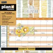 Watercolor Wonder Plan It 2026 Wall Calendar