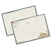 Woodland Mushrooms 4X6 Recipe Cards