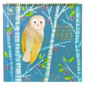 Wonder of Birds 2025 Spiral Wall Calendar