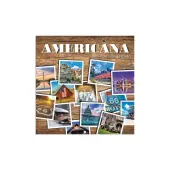 Americana 2025 Mini Wall Calendar