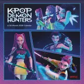 KPop Demon Hunters 2026 Wall Calendar