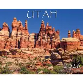 Utah 2026 Wall Calendar