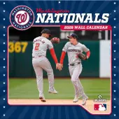 MLB Washington Nationals 2026 Wall Calendar