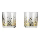 Celebrate Glass Tumbler Set of 2