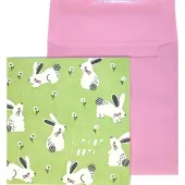 Hip Hop Bunnies Easter Card