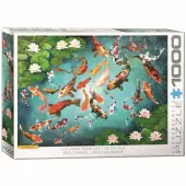 Colorful Koiscape by Guido Bor 1000 Piece