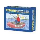 Fishing Cartoon A Day 2026 Desk Calendar