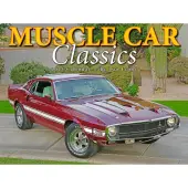 Muscle Car Classics 2025 Wall Calendar
