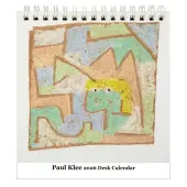 Klee 2026 Easel Desk Calendar