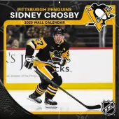 NHL Sidney Crosby 2025 Wall Calendar